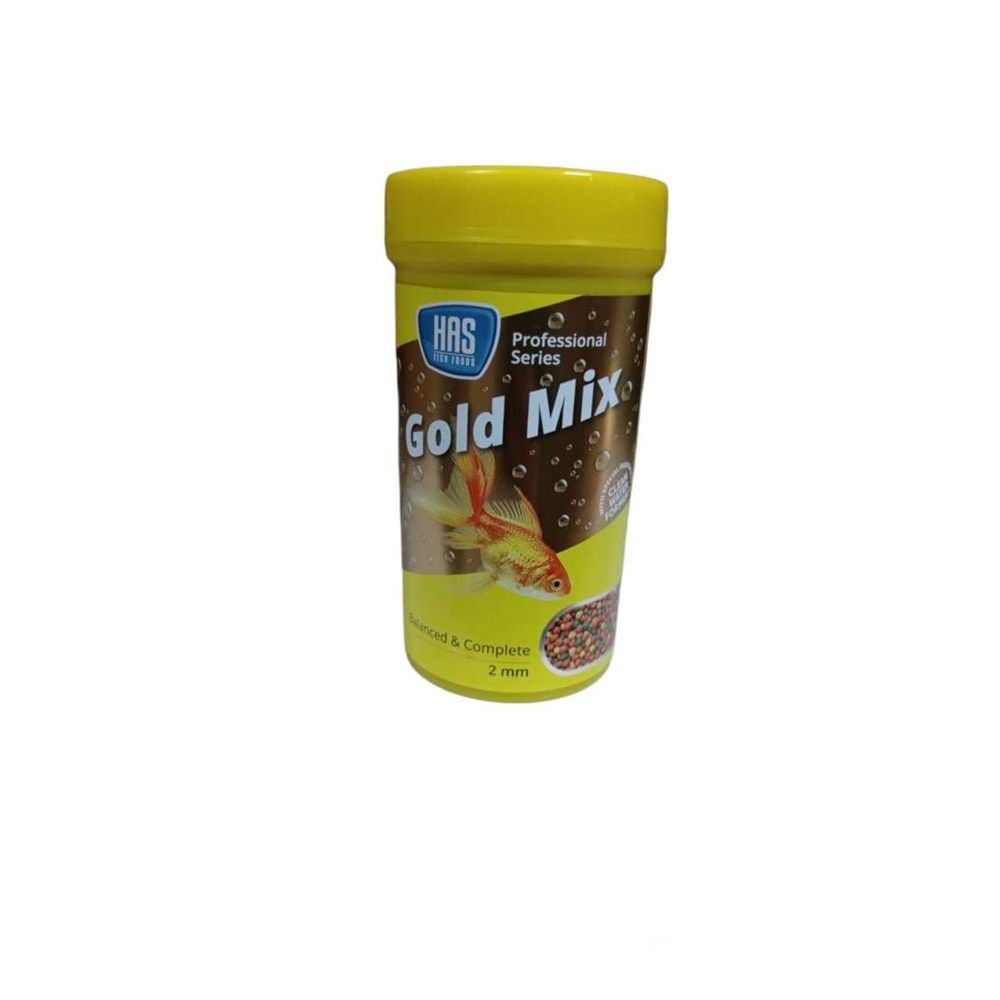 Has Gold Mix Balık Yemi 250Ml