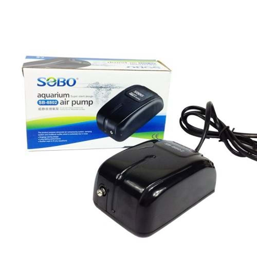 Sobo SB-8802 Tek Çıkışlı Hava Motoru 2.5W - 3 Lt/min