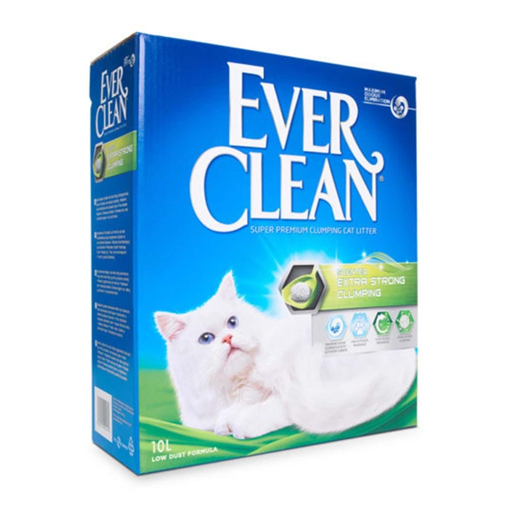 Ever Clean Extra Güçlü Ve Kokulu Kedi Kumu 10Lt