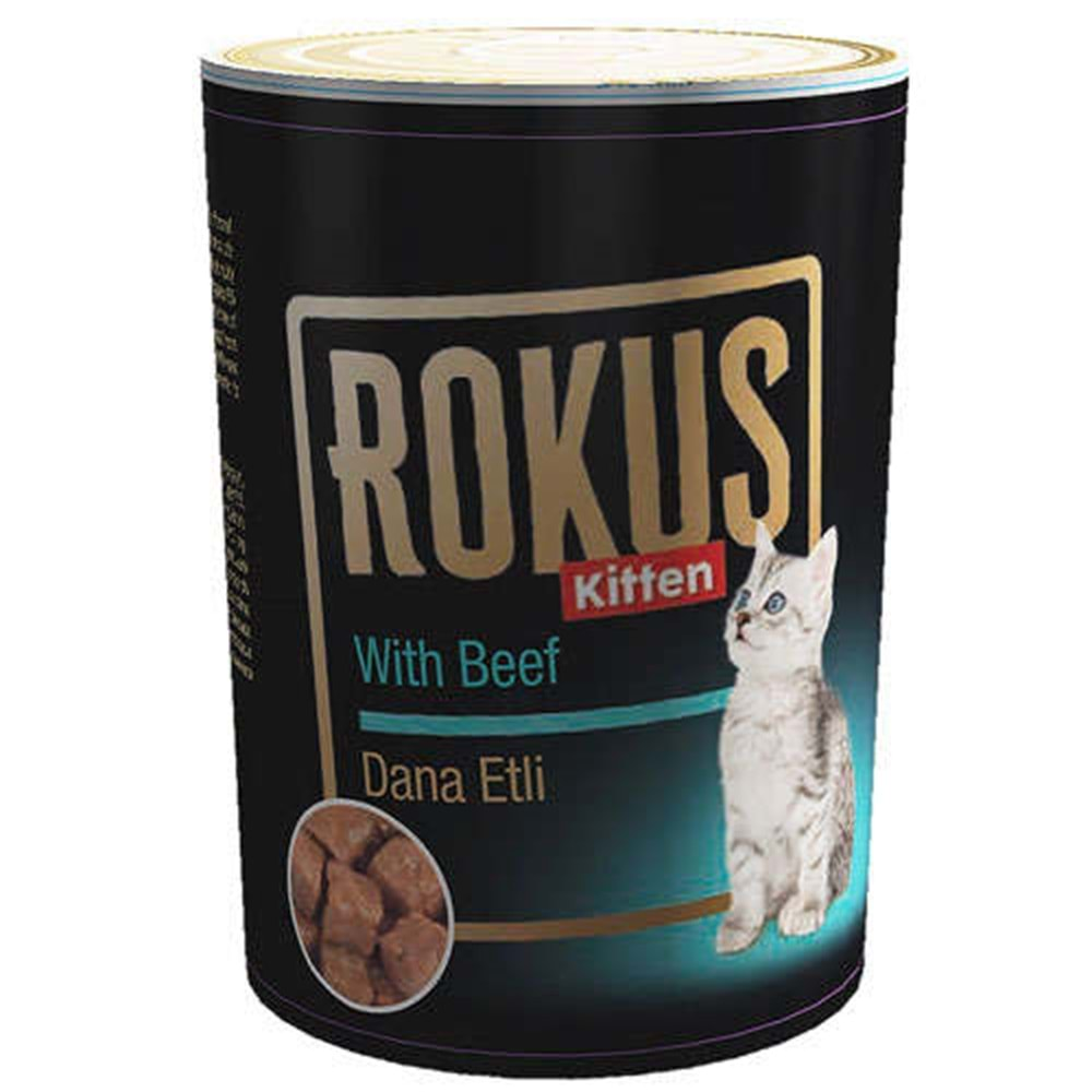 Rokus Yavru Kedi Konservesi 410 Gr.