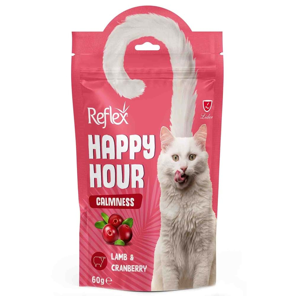 Reflex Happy Hour Sakinleşmeyi Destekleyici Kedi Ödül Maması 60 Gr.