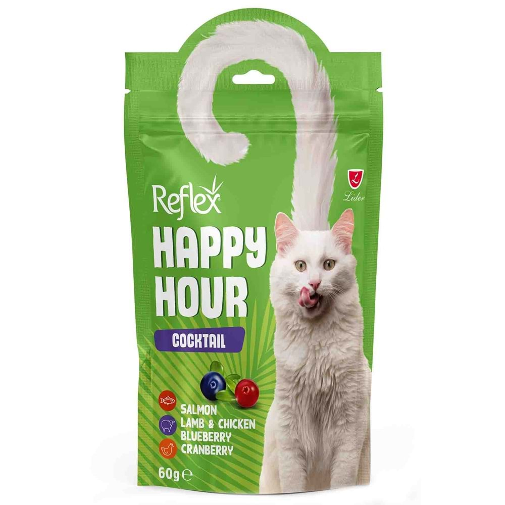 Reflex Happy Hour Kokteyl Kedi Ödül Maması 60 Gr.