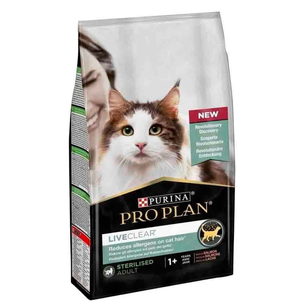 Pro Plan Liveclear Alerjen Azaltan Somonlu Kısırlaştırılmış Kedi Maması 1,4Kg