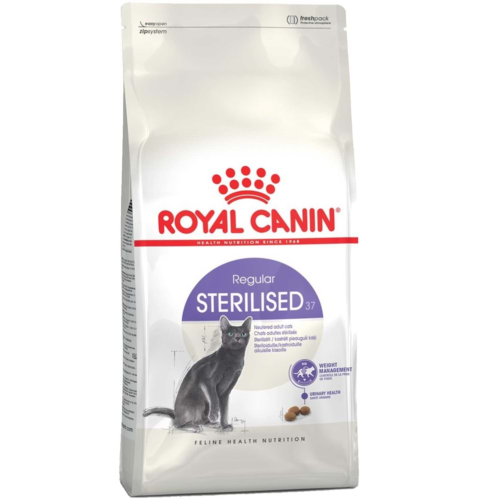 Royal Canin Sterilised 37 Kısırlaştırılmış Yetişkin Kedi Maması 15Kg