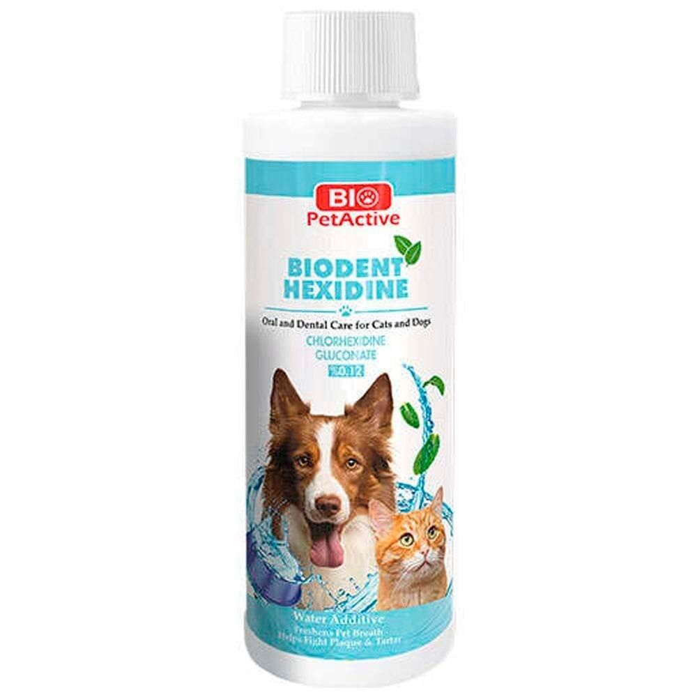 Bio Petactive Biodent Hexidine Kedi Ve Köpek Ağız Ve Diş Bakım Solüsyonu 50Ml