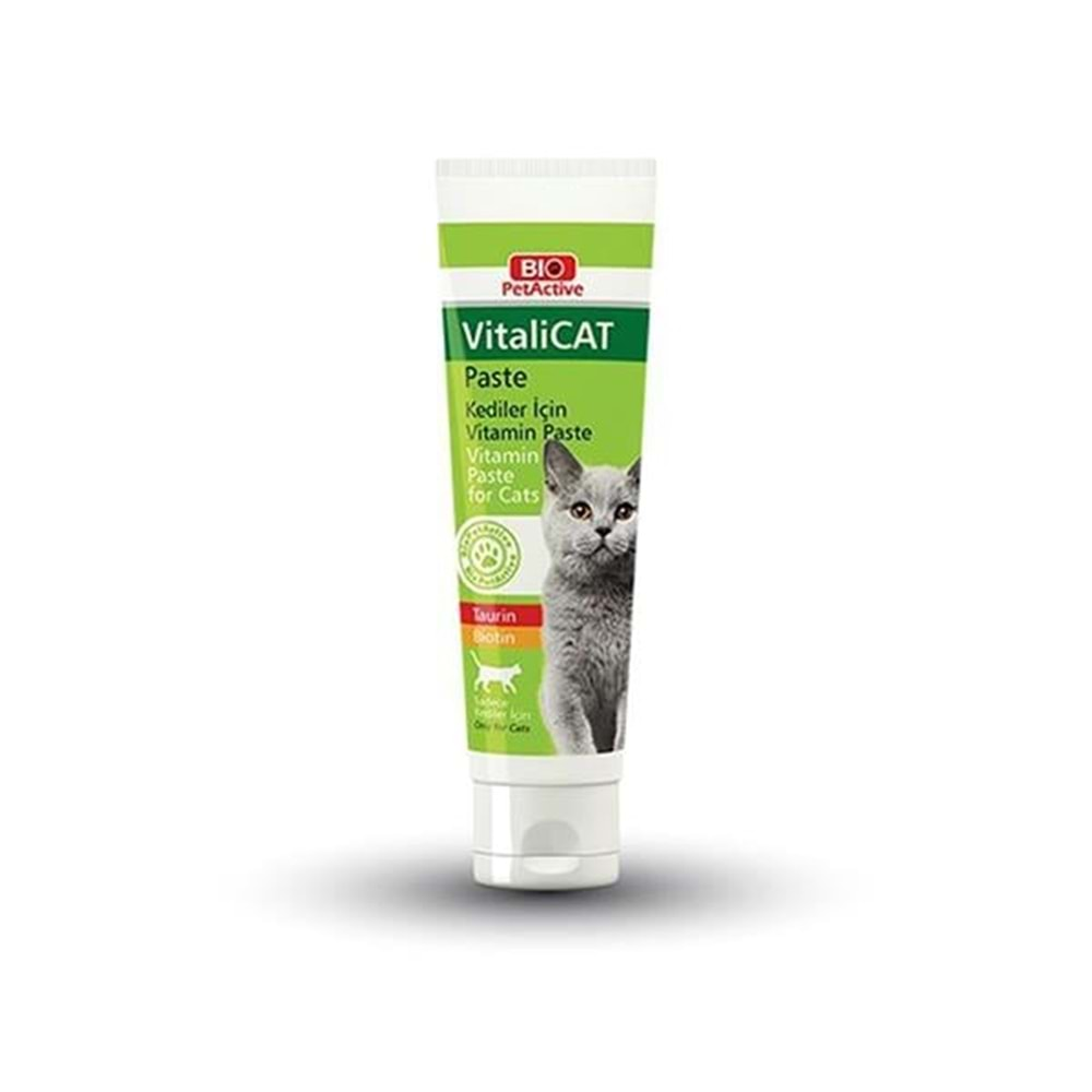 Bio Pet Active Vitalicat Paste Kedi Multivitamin Macunu 100Ml