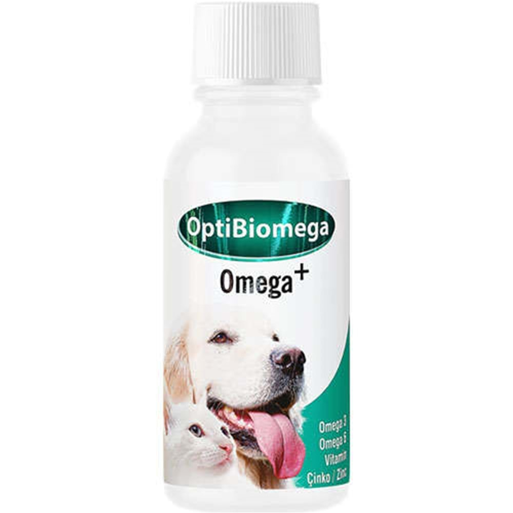 Pet Active Optibiomega Omega 3&6 Katkılı Kedi Ve Köpekler İçin Sıvı Besin Takviyesi 100Ml