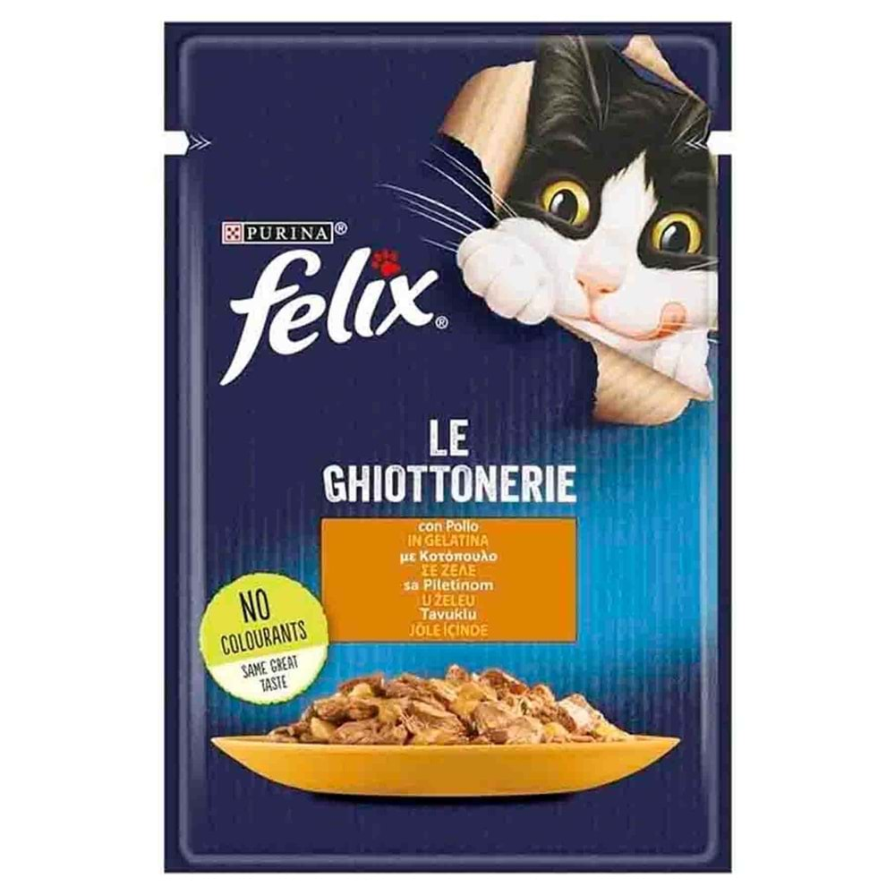 Felix Tavuklu Kedi Konservesi 85Gr