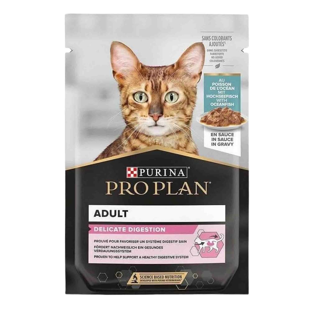 Pro Plan Delicate Balıklı Kedi Konservesi 85Gr