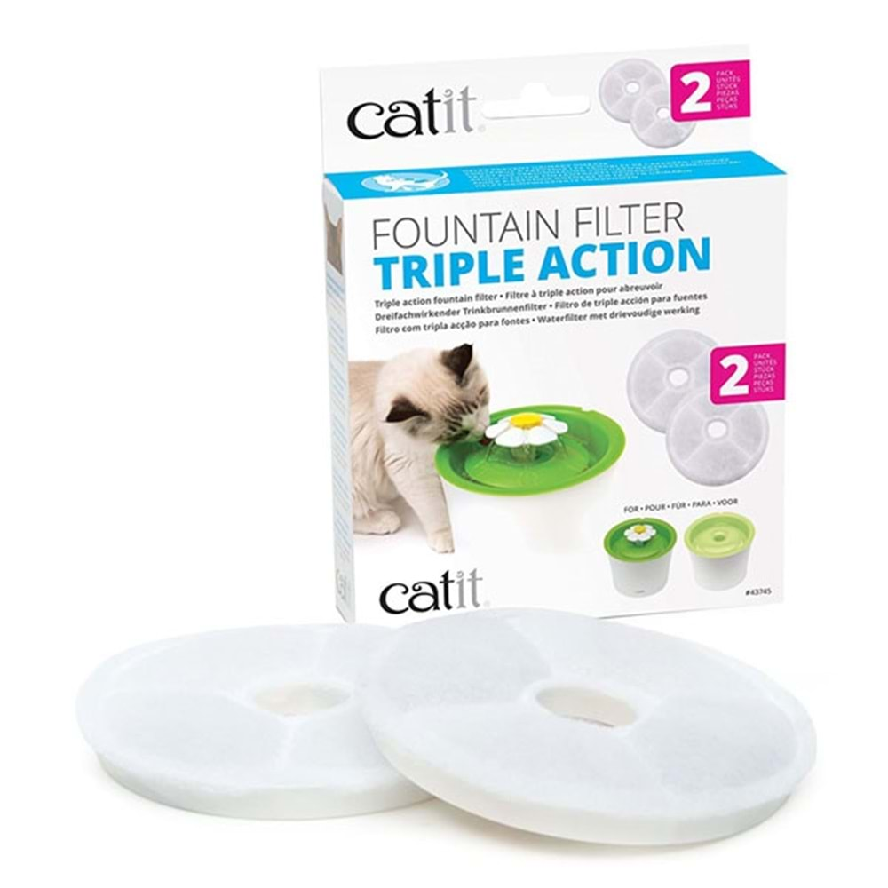 Catit Kedi Suluğu Filtresi 2 Li #43742W, 55600