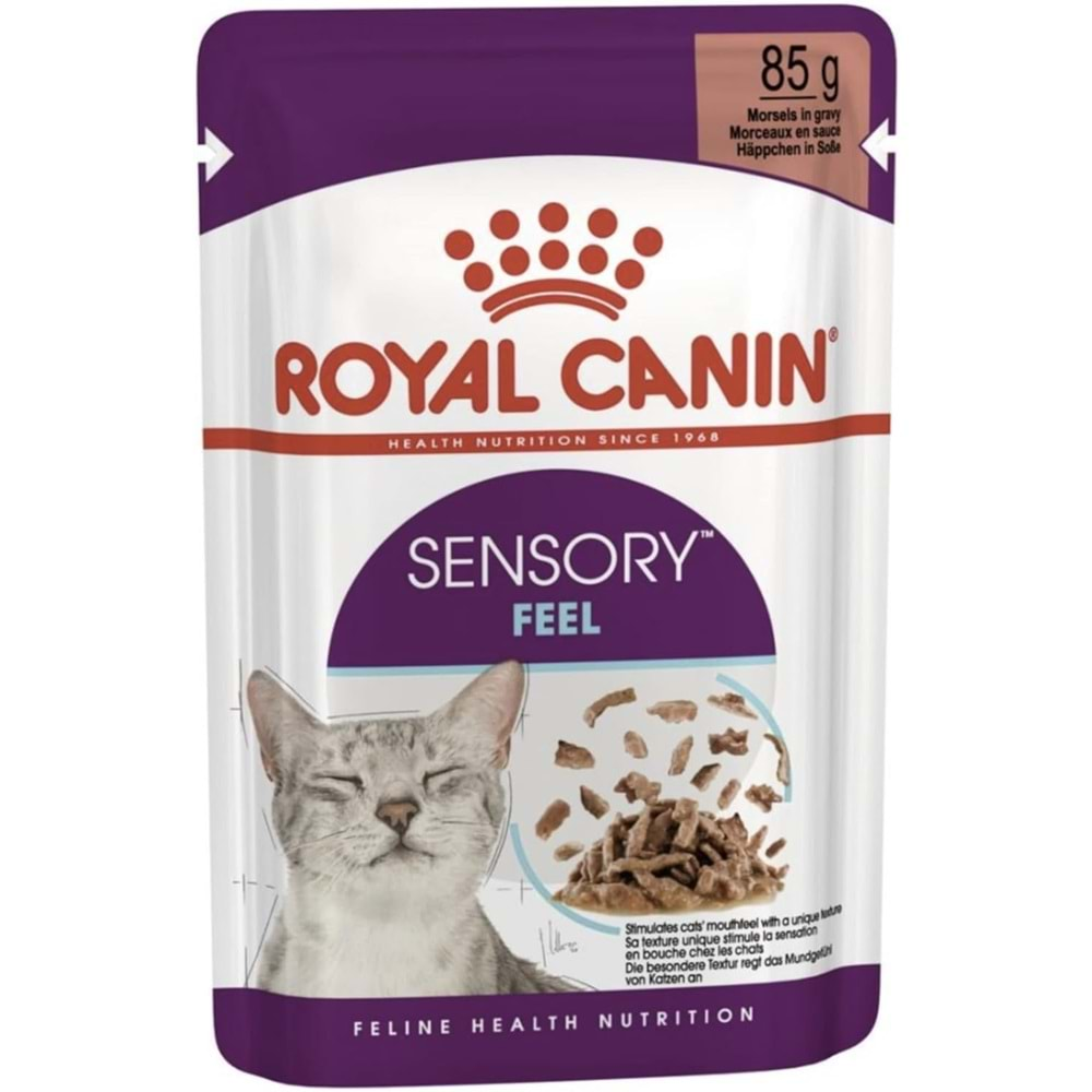 Royal Canin Sensory Feel Yetişkin Kedi Konservesi 85Gr