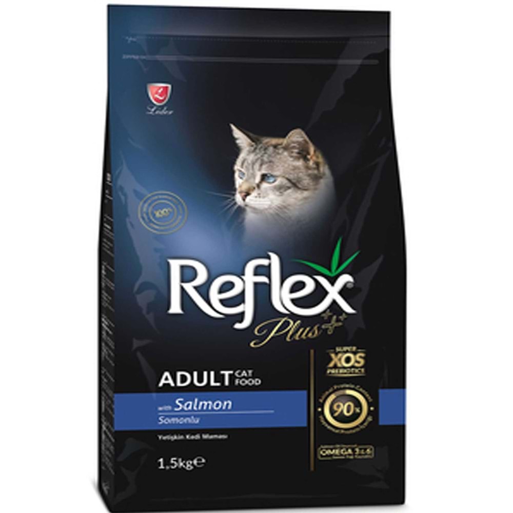 Reflex Plus Somonlu Yetişkin Kedi Maması 1,5Kg