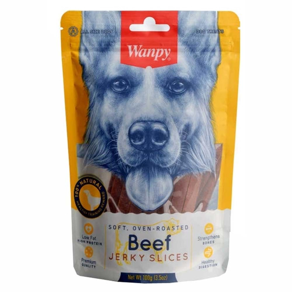 Wanpy Gerçek Biftek Fileto Köpek Ödülü 100Gr