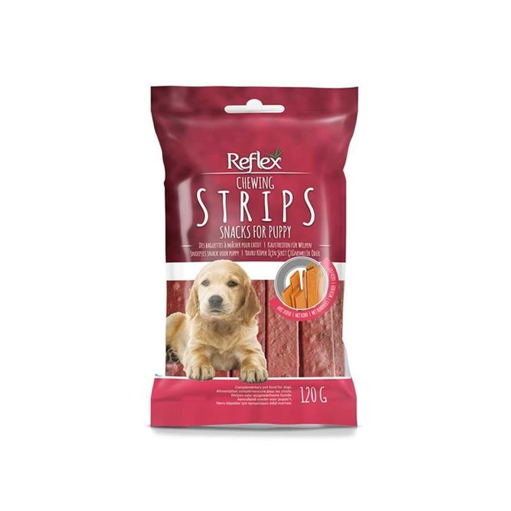 Reflex Yavru Köpek İçin Çiğnemelik Ödül Maması 120Gr