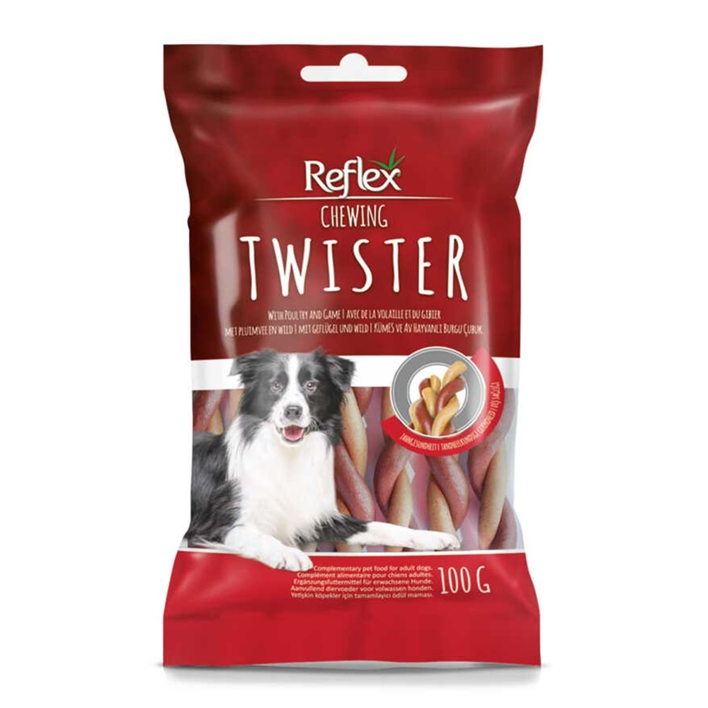 Reflex Köpek Ödül Twister Çiğnenti Stick 100Gr