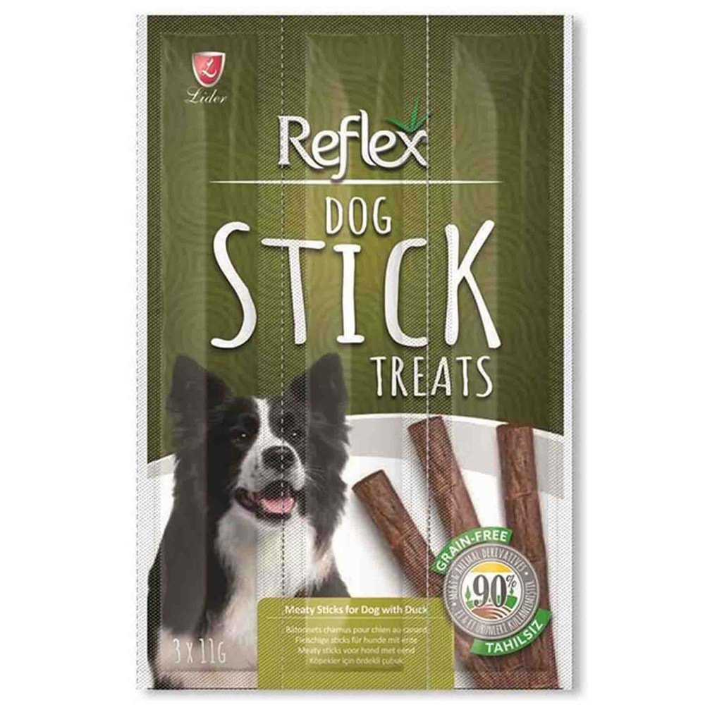 Reflex Stick Ördekli Köpek Ödül Çubuğu 3X11Gr