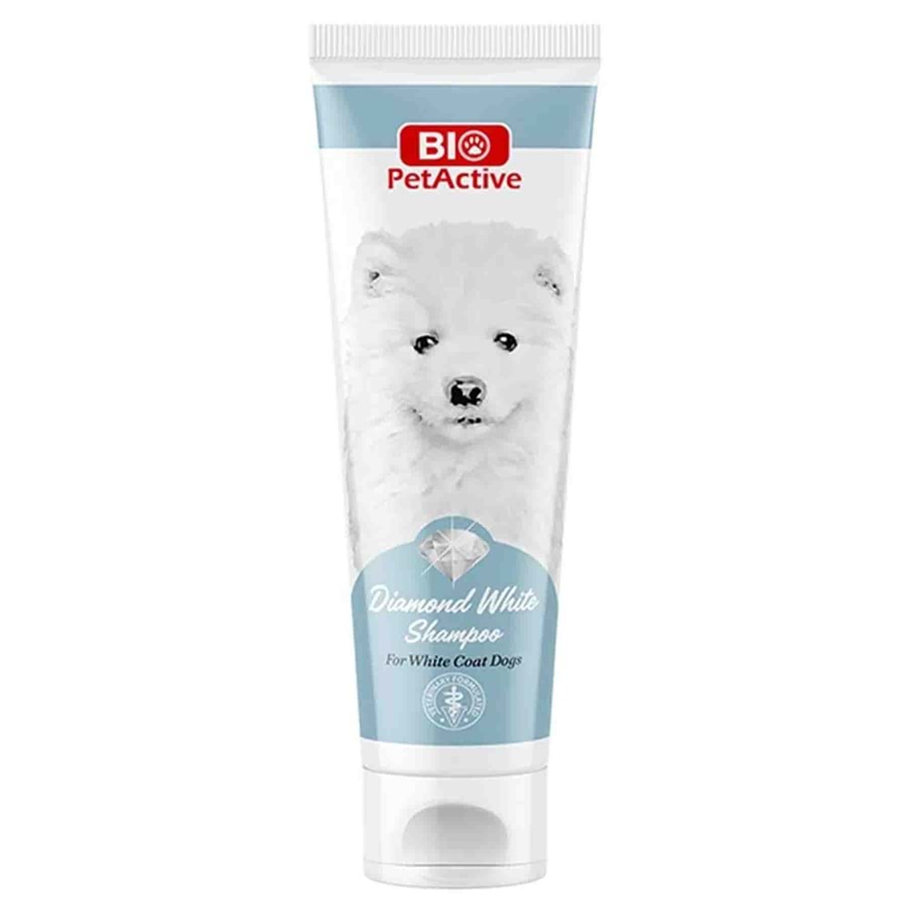 Bio Pet Active Beyaz Tüylü Köpek Şampuanı 250Ml