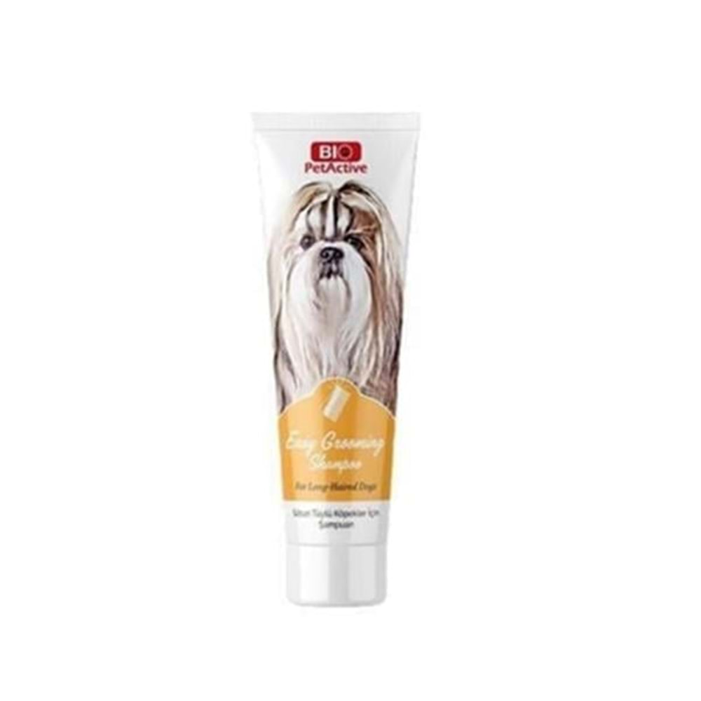 Bio Pet Active Easy Grooming Uzun Tüylü Köpek Şampuanı 250Ml