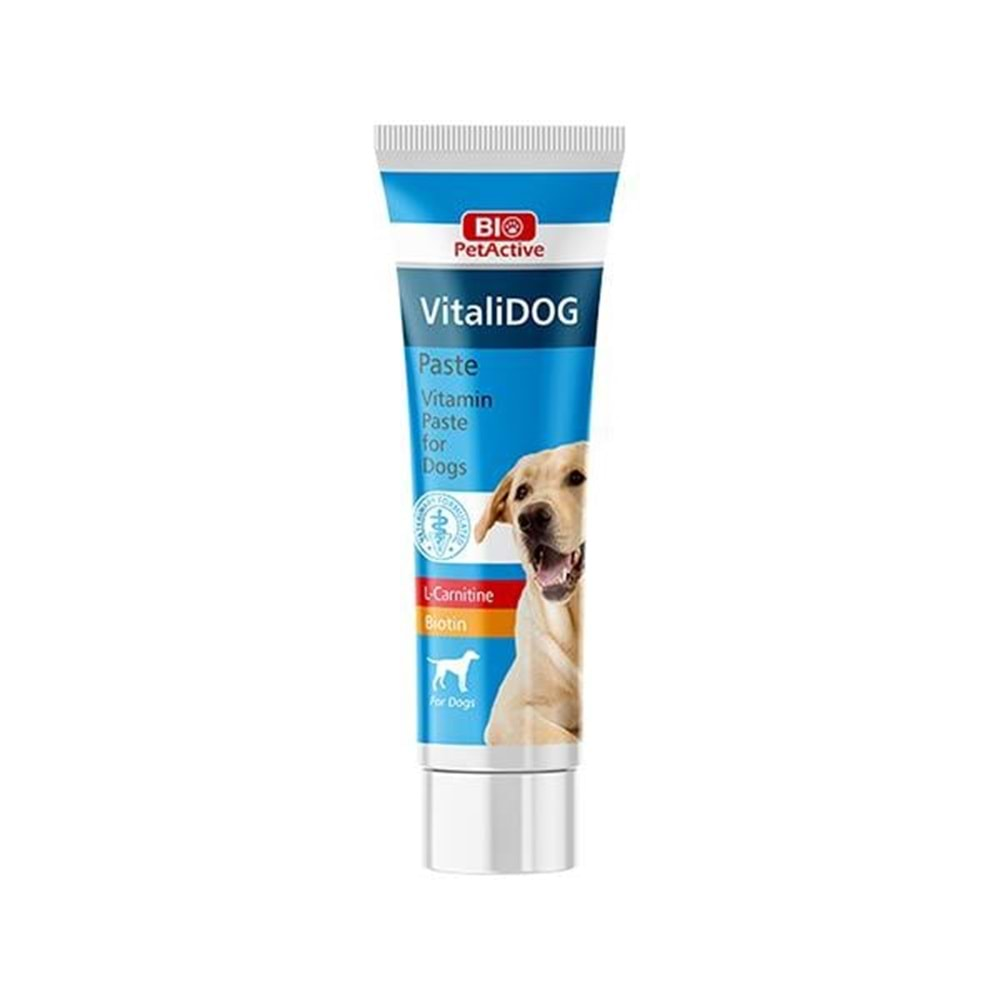 Bio Pet Active Vitalidog Paste Yetişkin Köpekler İçin Vitamin Macun 100Ml