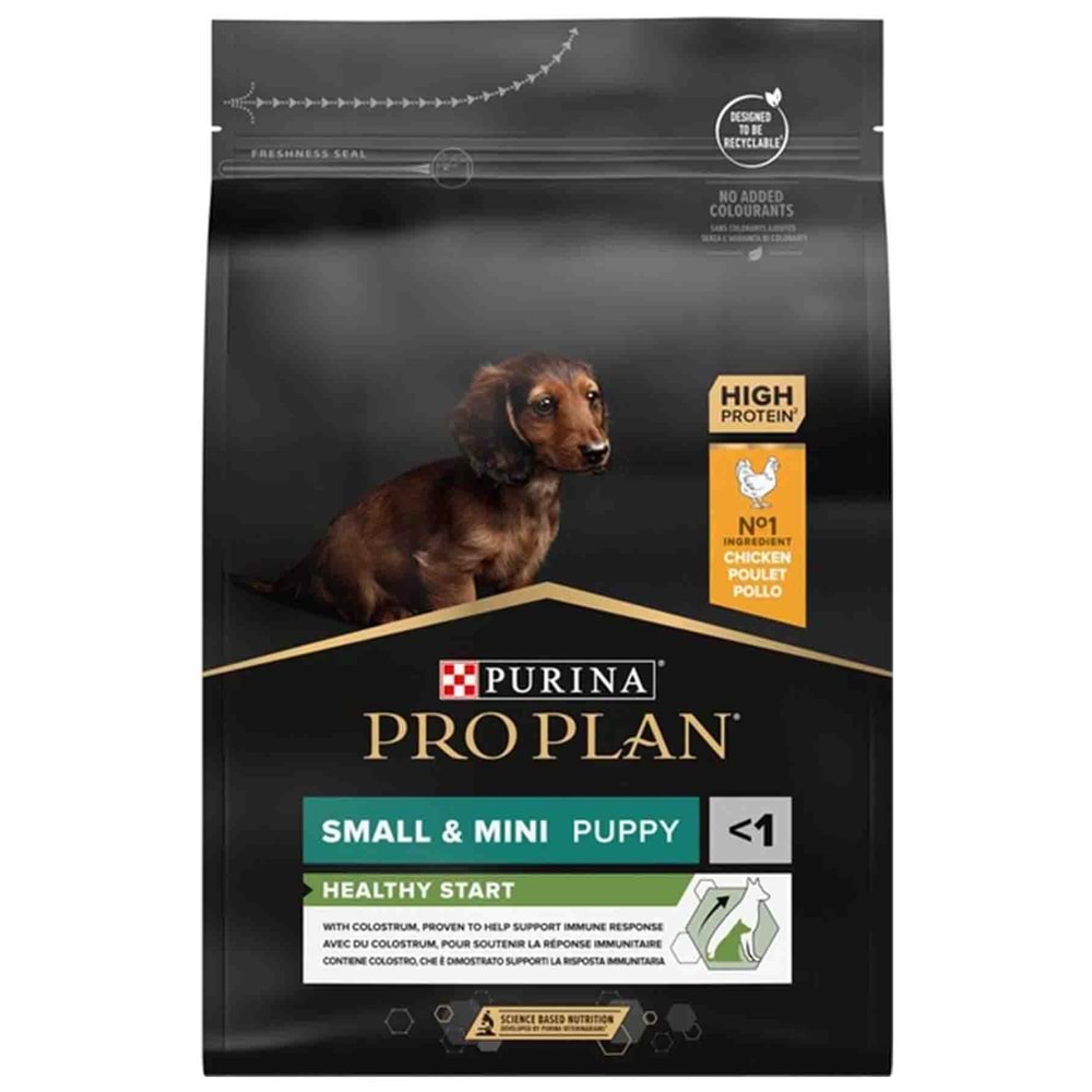 Pro Plan Puppy Tavuklu Küçük Irk Yavru Köpek Maması 3Kg