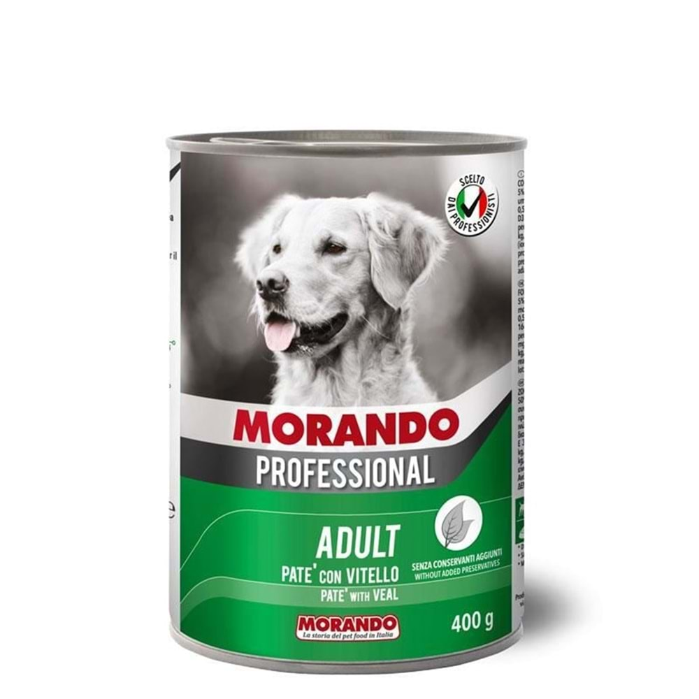 Morando Dana Etli Yetişkin Köpek Konservesi 400Gr