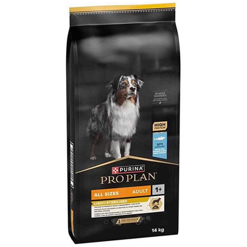 Pro Plan Light Sterilised Balıklı Köpek Maması 14 Kg