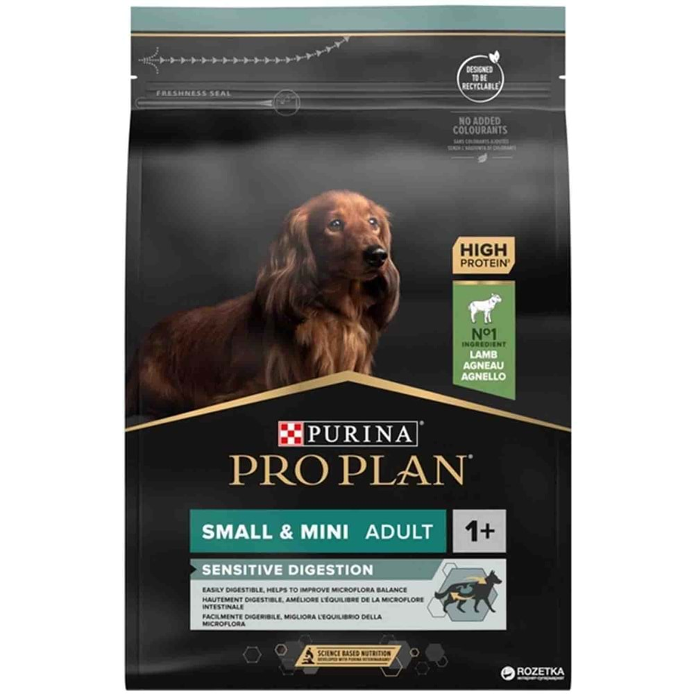 Pro Plan Kuzu Etli Küçük Irk Yetişkin Köpek Maması 3Kg