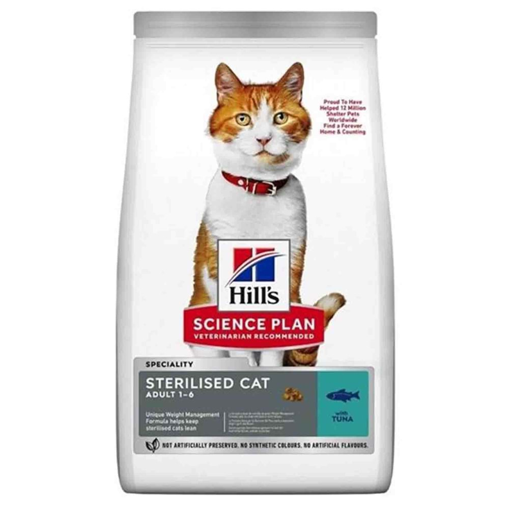 Hills Ton Balıklı Kısırlaştırılmış Kedi Maması 3Kg