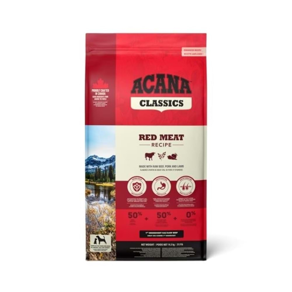 ACANA CLASSİC RED KÖPEK MAMASI 14.5 KG