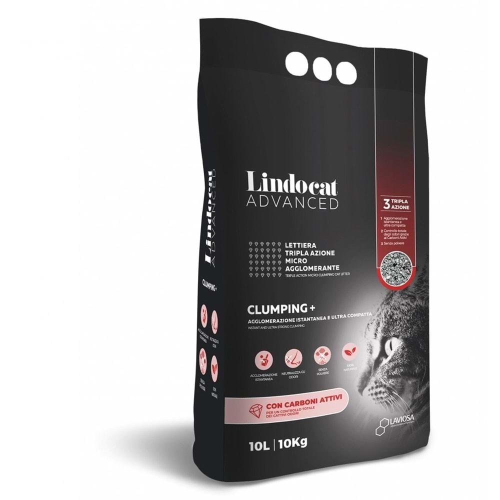 LİNDOCAT ADVANCED CLUMPING AKTİF KARBON 10 KG.