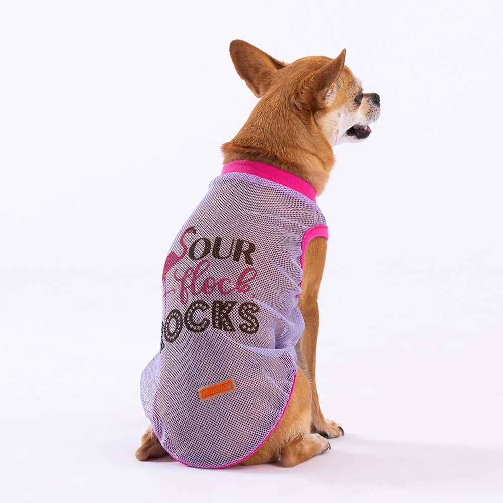 Pawstar Rocks Mesh Tişort-XL