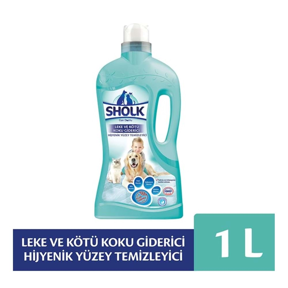 Sholk Leke ve Koku Giderici Hijyenik Yüzey Temizleyici 1 Lt