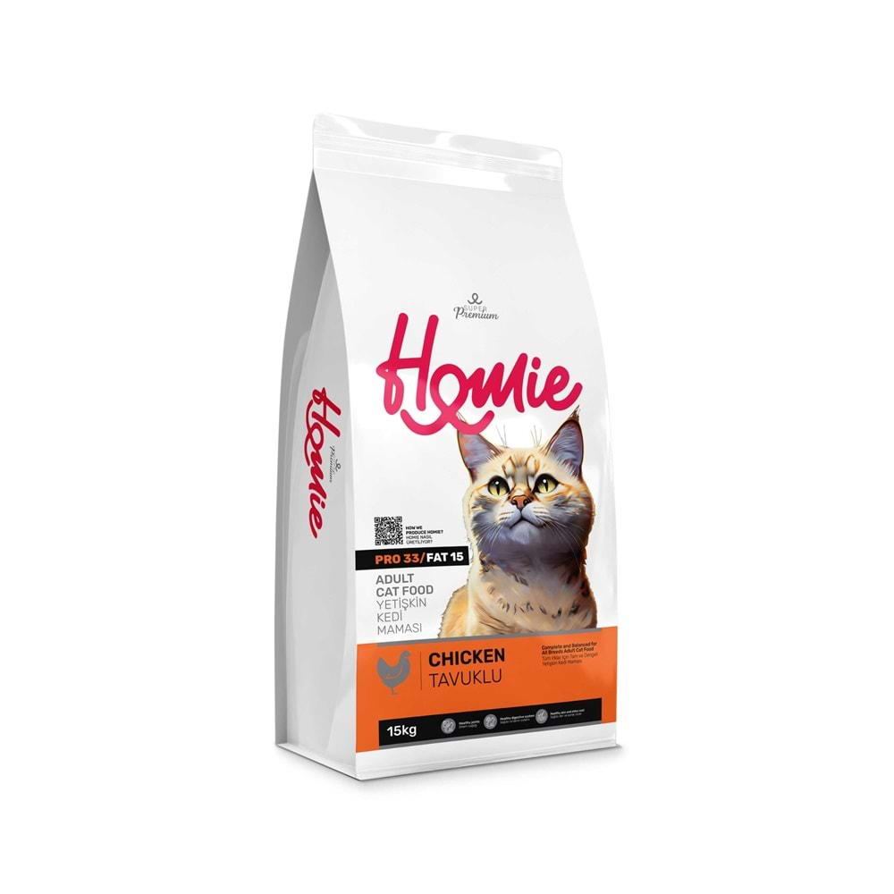 Homie Adult Cat Chicken 15 KG