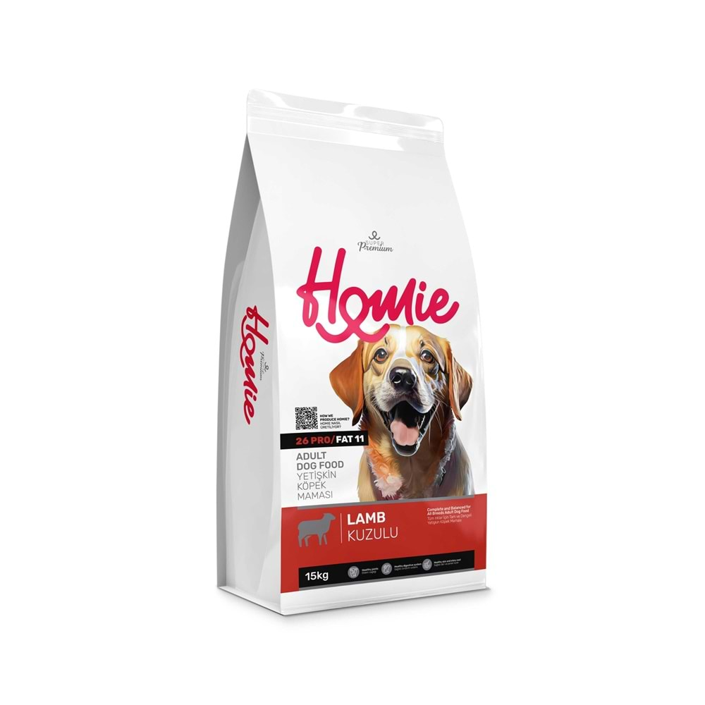 Homie Adult Dog Lamb 15 KG