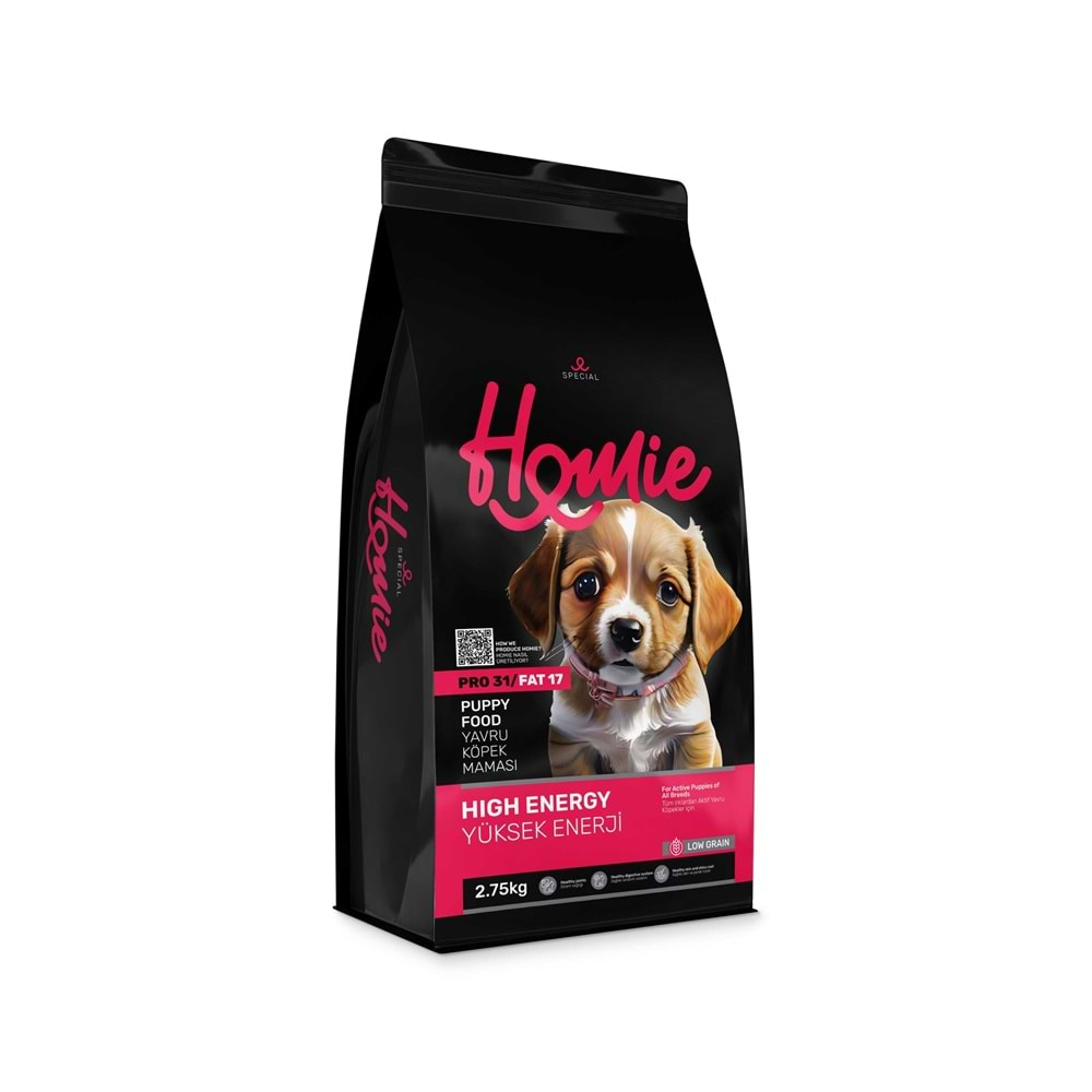 Homie Puppy Hıgh Energy Low Grain 12 KG