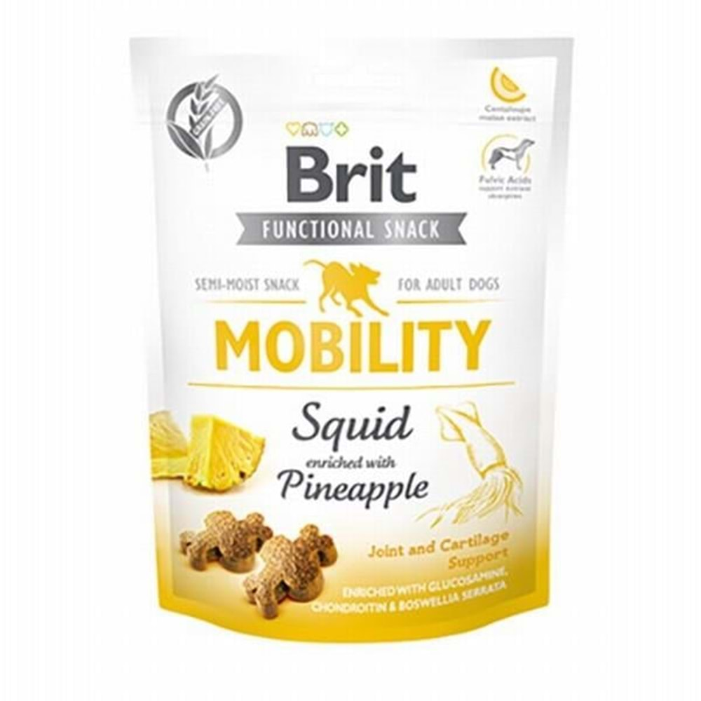 Brit Mobility Kalamar ve Ananaslı Köpek Ödül Maması 150gr