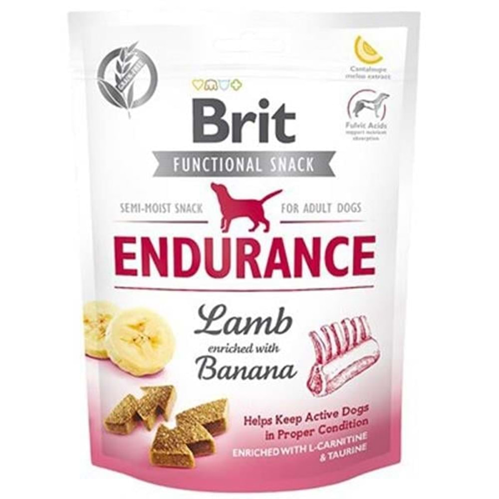 Brit Endurance Kuzu Eti ve Muzlu Köpek Ödül Maması 150gr