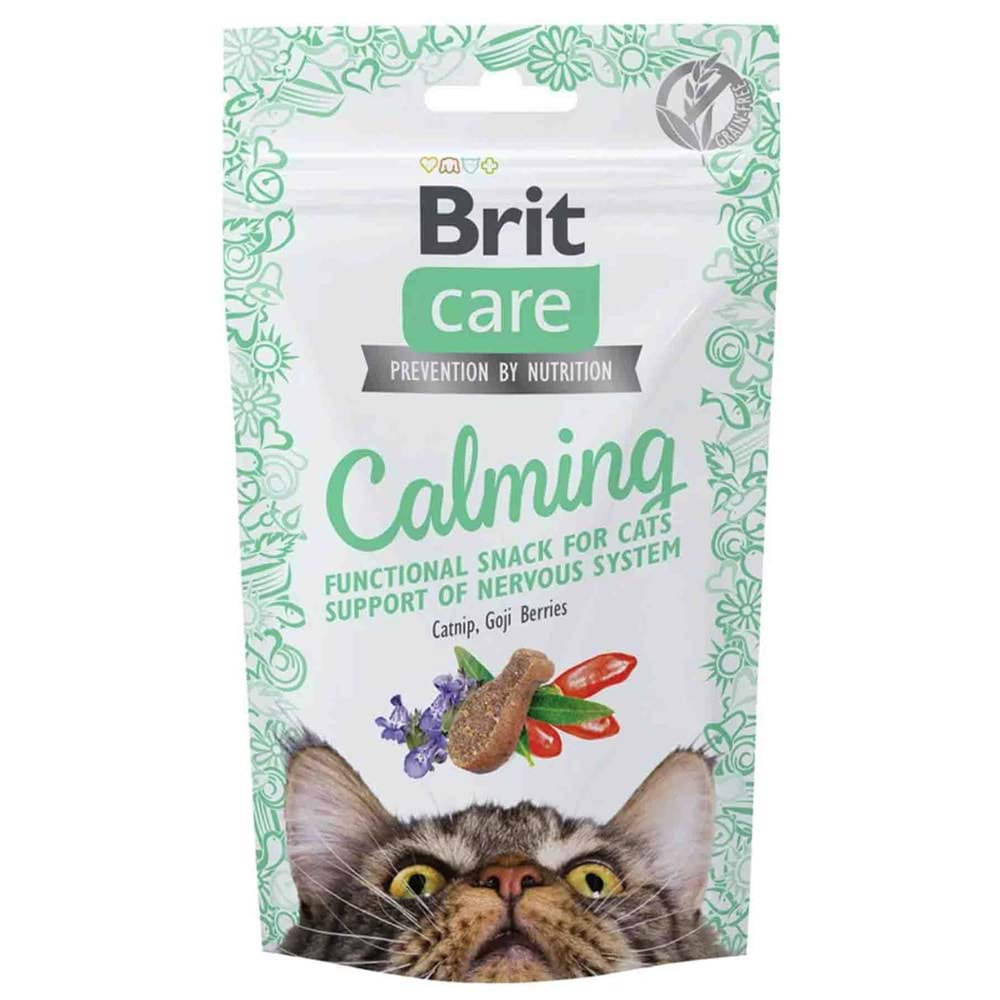 Brit Care Snack Calming Sakinleştirici Etkili Kedi Ödül Maması 50gr