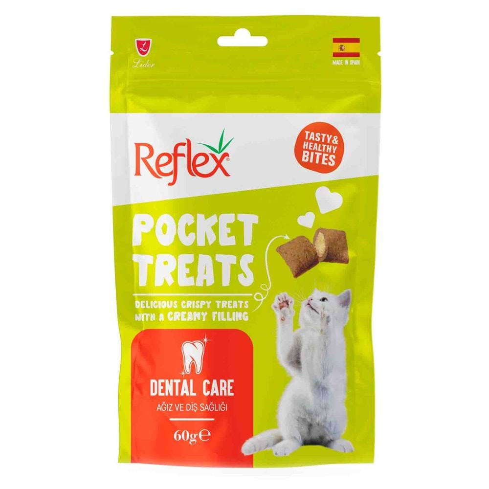 REFLEX POCKET TREATS DENTAL CARE 60G