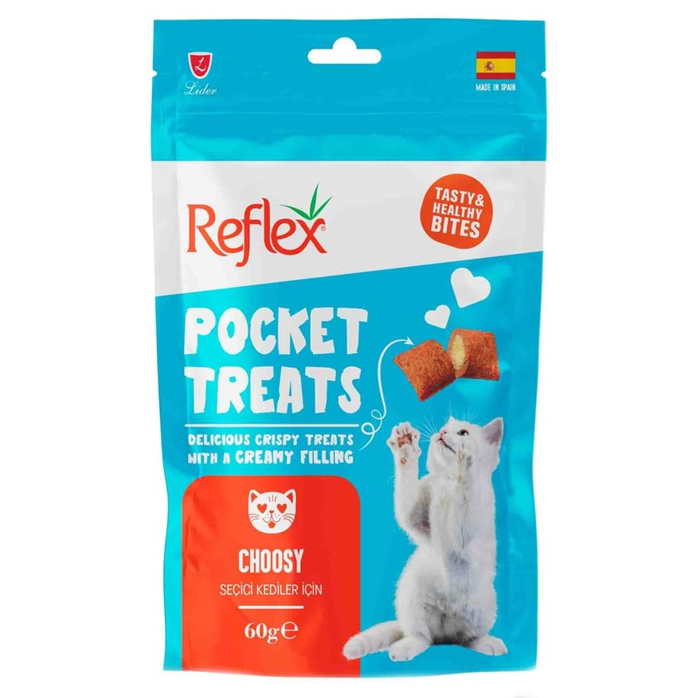 REFLEX POCKET TREATS CHOOSY 60G