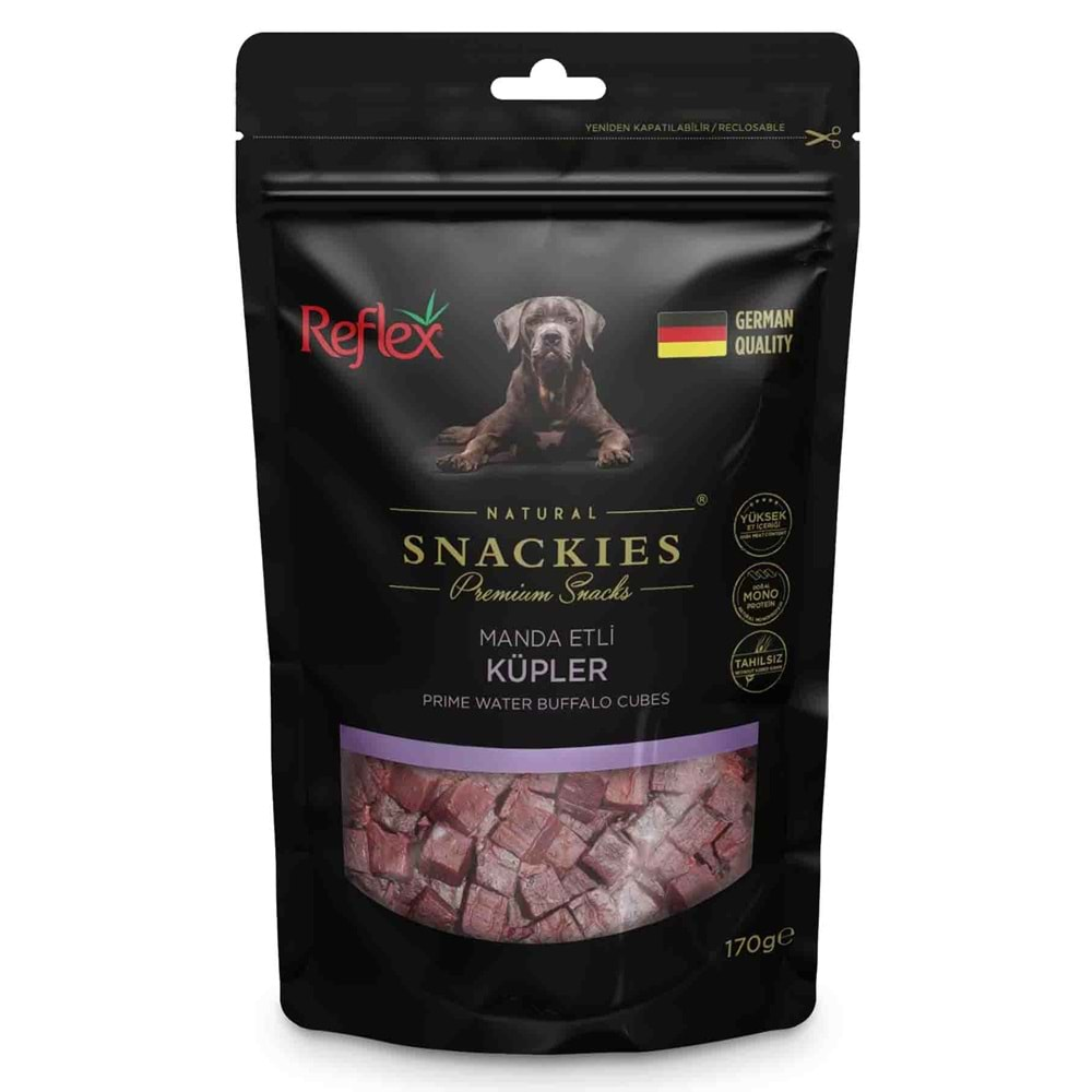 REFLEX SNACKIES MANDA ETLİ KÜPLER 170G