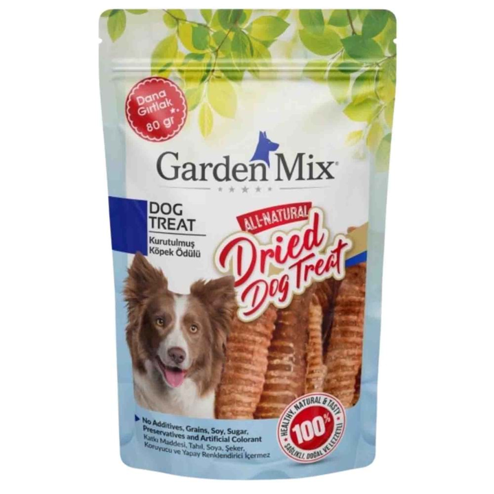 Garden Mix Kurutulmuş Dana Gırtlak 80gr