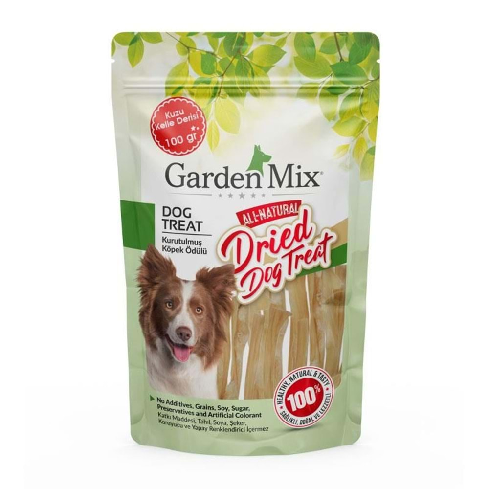 Garden Mix Kurutulmuş Kuzu Kelle Derisi 100gr