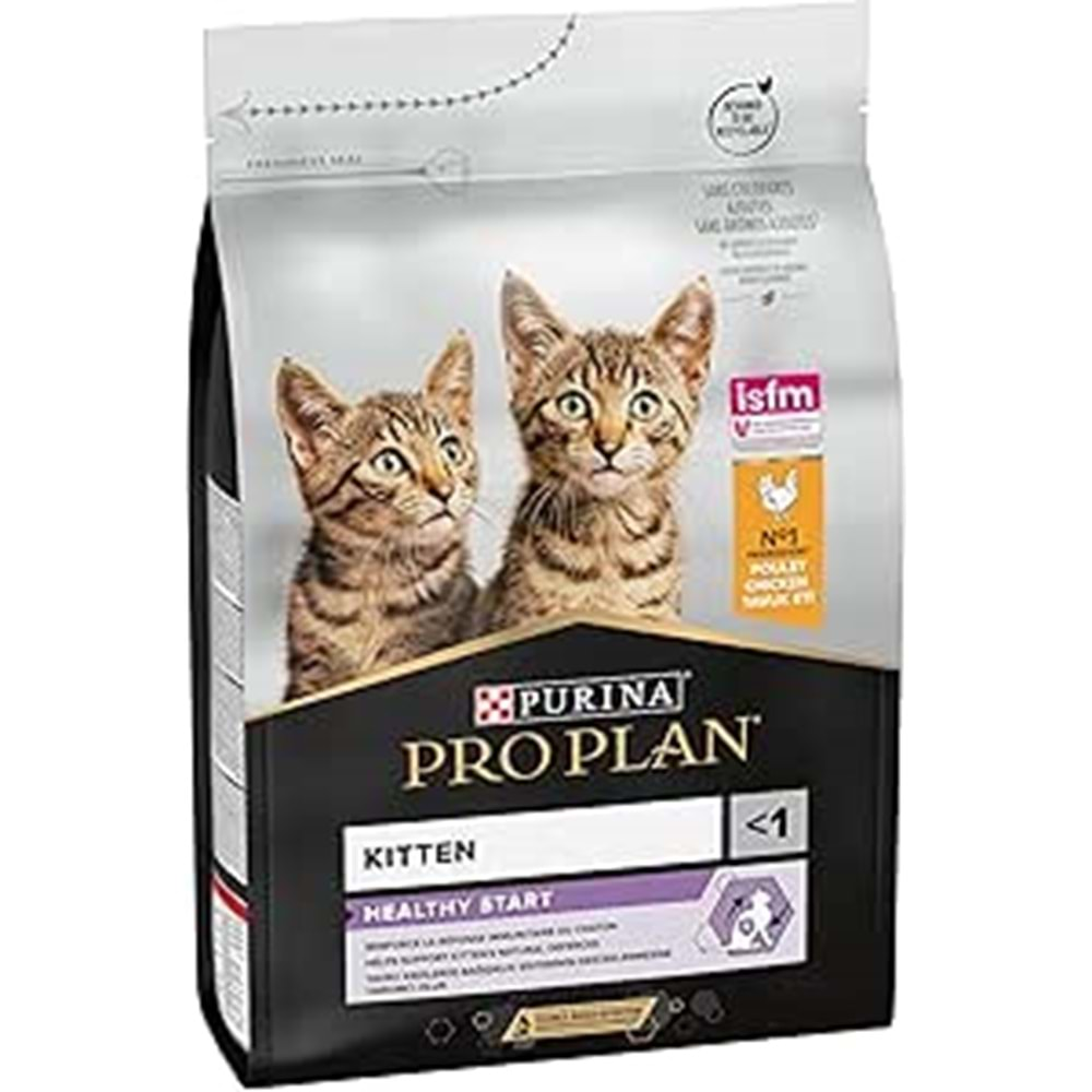 Pro Plan Kitten Tavuklu ve Pirinçli Yavru Kedi Maması 3kg