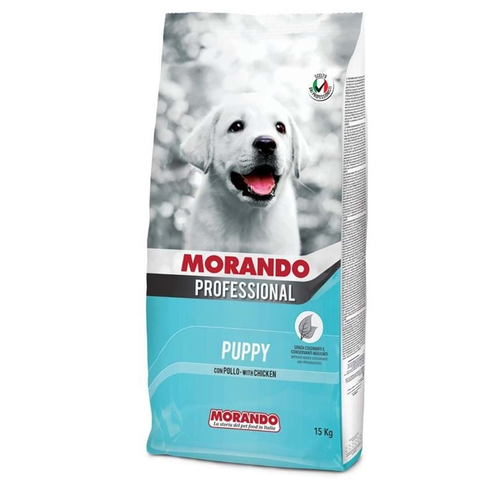 Morando Tavuklu Yavru Köpek Maması 15KG