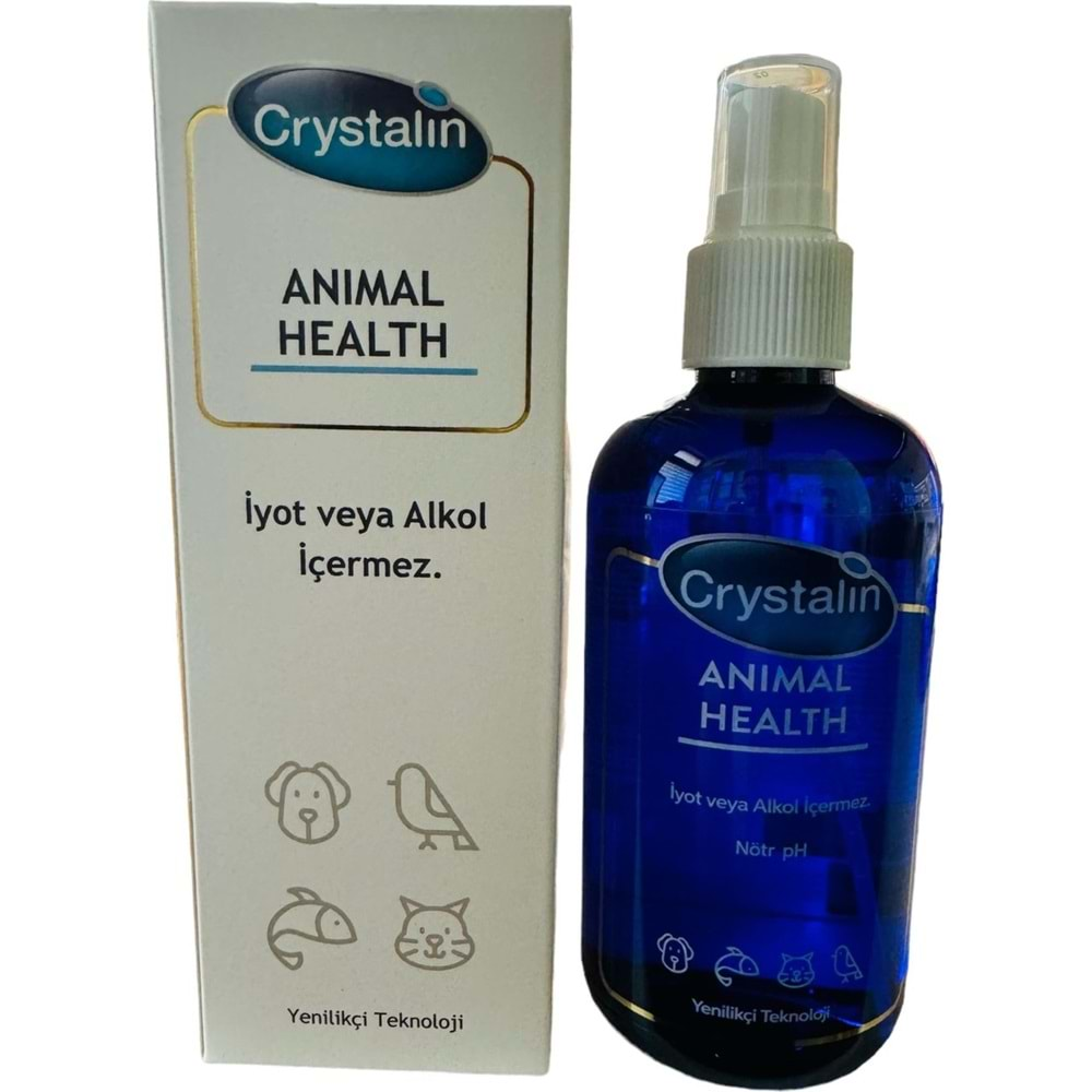 Crystalin Animal Health 250 ML ( Yara Bakım Solüsyonu ve Dezenfektan )