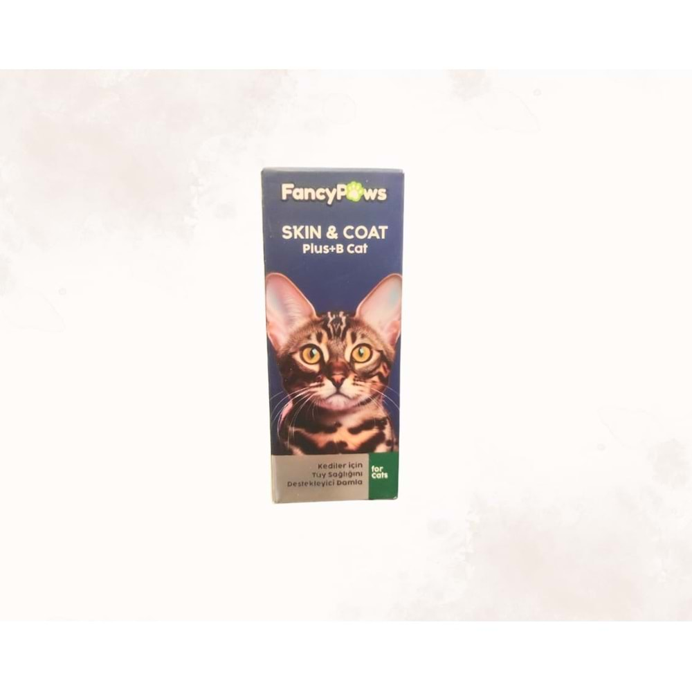 Fancy Paws Kedi Deri ve Tüy Sağlığı Plus B 50 Ml