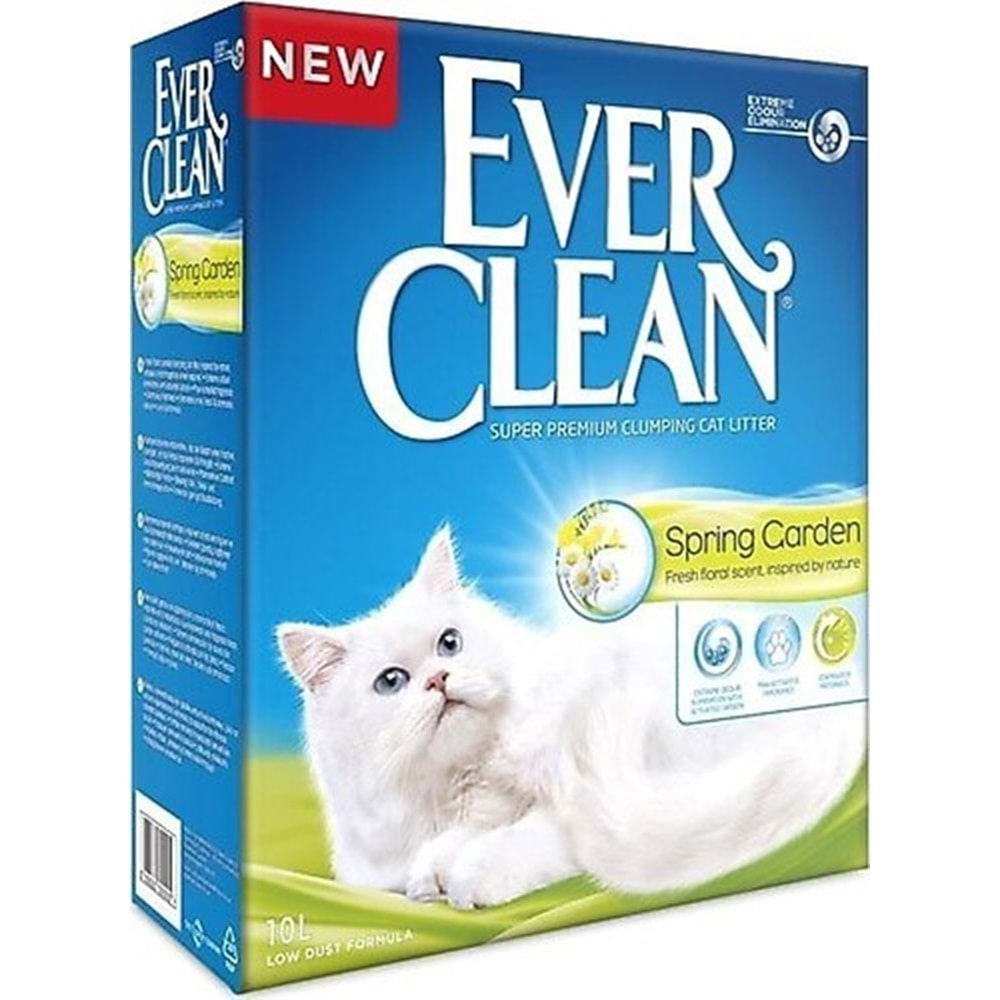 Ever Clean Spring Garden 10 Lt Kedi Kumu