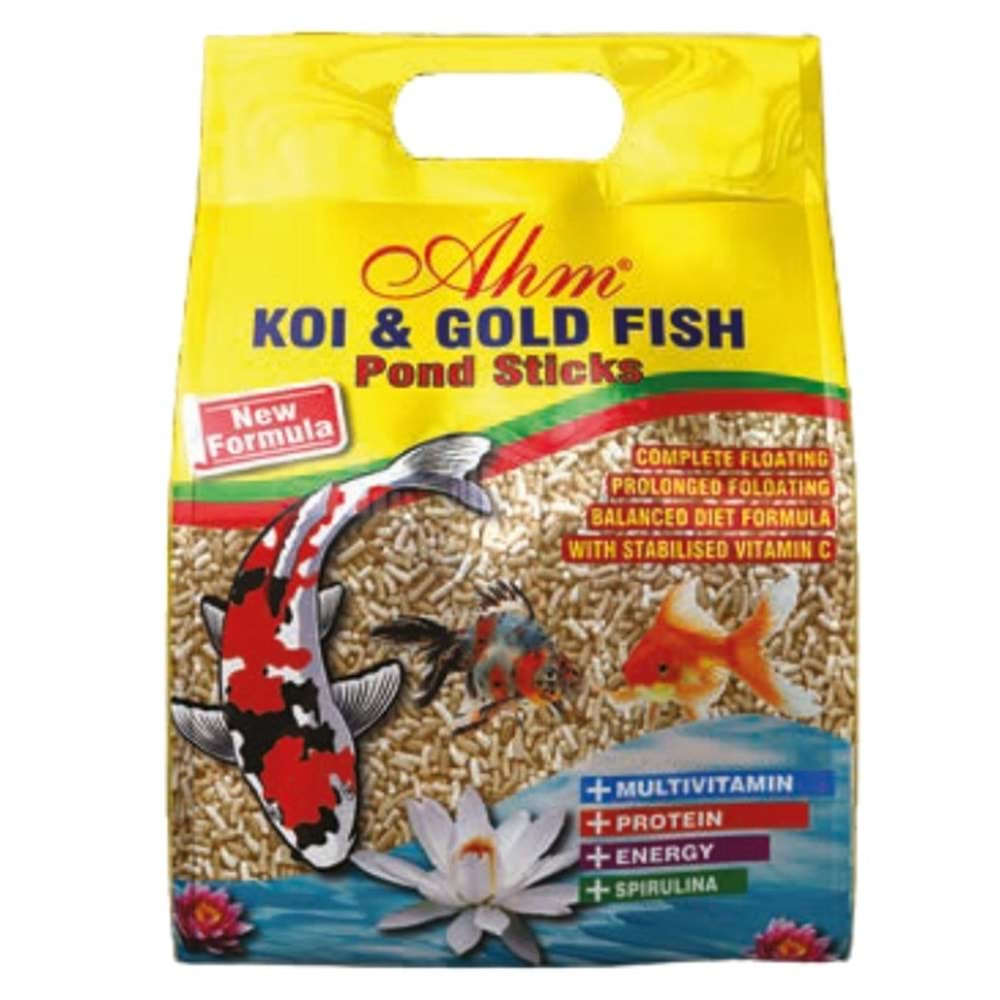 Ahm Koi Gold Fish Pond Balık Yemi 1 Kg