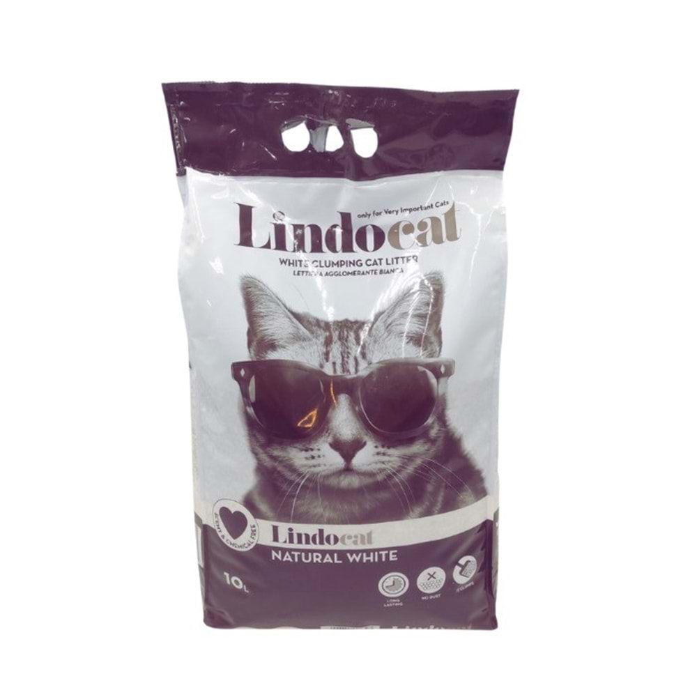 Lindocat Kokusuz İri Taneli Kedi Kumu 10 Lt.